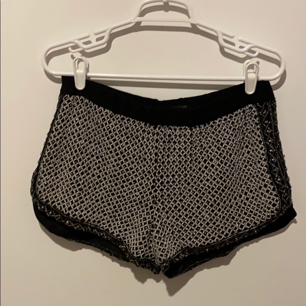 Beaded Shorts - Zara